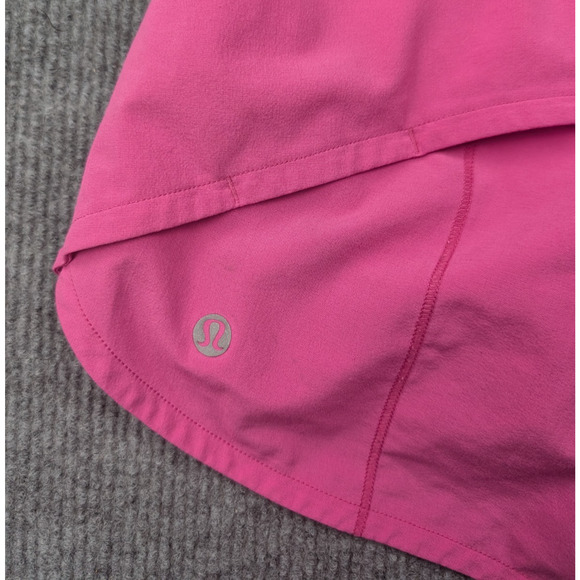Lululemon Speed Up Shorts Womens 4 Bright Pink High Waisted Lined Athleisure Gym - Picture 2 of 8